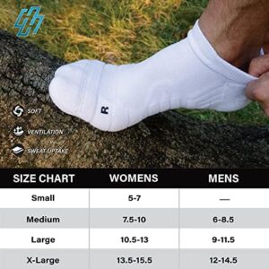 Hylaea Athletic Running Socks Cushion Padded Moisture Wicking Low Cut - Image 6