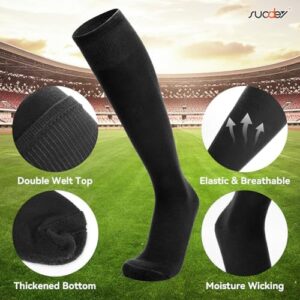 SUOSDEY Baseball Socks and Belt Combo Elastic Adjustable Softball Belt Socks for Youth and Adult Boys Girls Men Women - Image 5