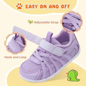 Besroad Toddler Shoes Boys Girls Barefoot Sneakers Kids Breathable Walking Shoes Lightweight Strap Non-Slip Sole Tennis Shoes - Image 3