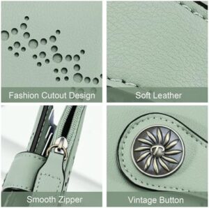 Small Wallet for Women Bifold RFID Blocking Card Holder Leather Wallets with Zipper Coin Pocket - Image 5