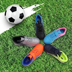 brooman Kids Indoor Soccer Shoes Boys Girls Soccer Cleats Athletic Turf Shoes - Image 7