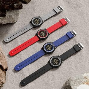 GOLDEN HOUR Ultra-Thin Minimalist Sports Waterproof Digital Watches Men with Wide-Angle Display Rubber Strap Wrist Watch for Men Women - Image 6