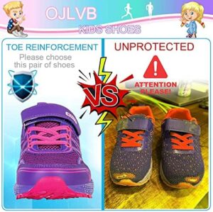 OJLVB Boys Girls Sneakers, Kids Tennis Running Shoes, Athletic Walking Gym Trail Shoe Breathable Lightweight - Image 2