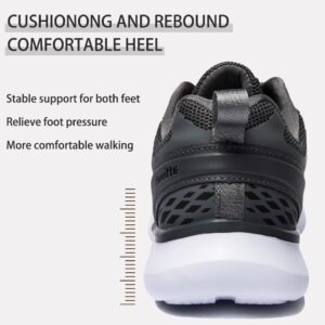 Men's Slip On Walking Shoes Mesh Tennis Shoe Non Slip Running Shoes Gym Workout Lightweight Breathable Sneakers - Image 3