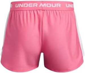 Under Armour Girls Tech Play Up Shorts - Image 2