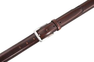 Fabio Valenti Genuine Leather Dress Belts For Men - Mens Belt For Suits, Jeans, Uniform With Single Prong Buckle - Image 3