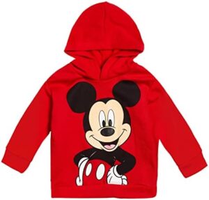 Disney Mickey Mouse Christmas Fleece Pullover Hoodie and Pants Outfit Set Newborn to Big Kid Sizes (0-3 Months - 14-16) - Image 2