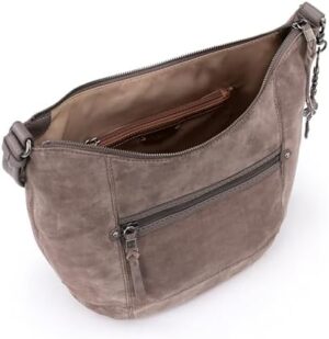 The Sak Sequoia Hobo Bag - Premium Large Leather Women's Handbag for Everyday & Travel - Durable Purse With Zipper Pocket - Image 3