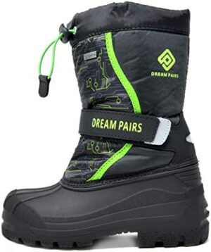 DREAM PAIRS Boys & Girls Mid Calf Water-Resistant Winter Snow Boots for Toddler/Little/Big Kid - Image 6