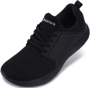 Joomra Men's Zero Drop Running Tennis Shoes | Slip on Walking Sneakers + Wide Toe Box