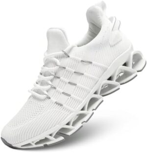 Mens Running Shoes Mesh Breathable Trail Runners Fashion Sport Blade Walking Tennis Sneakers