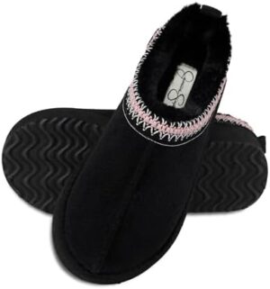 Jessica Simpson Women’s and Girl’s Indoor/Outdoor Platform Clog Slipper - Mommy & Me Size Options - Image 3