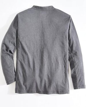 Venado Henley Long Sleeve Shirts for Men - Mens Henley with Flex Material - Image 2