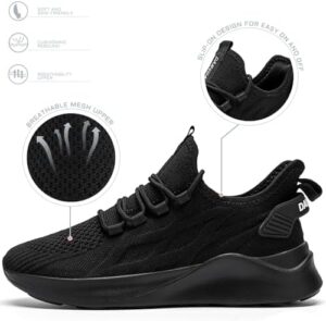 Mens Running Shoes Tennis Sneakers Walking Slip on Gym Workout Athletic Breathable Jogging Sport Casual Shoe - Image 2