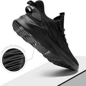 Mens Running Shoes Tennis Sneakers Walking Slip on Gym Workout Athletic Breathable Jogging Sport Casual Shoe - Image 4