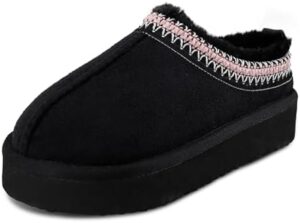 Jessica Simpson Women’s and Girl’s Indoor/Outdoor Platform Clog Slipper - Mommy & Me Size Options