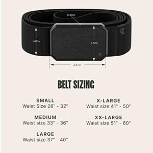 Groove Life Groove Belt Men's Stretch Nylon Belt with Magnetic Aluminum Buckle, Lifetime Coverage - Image 6