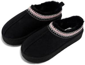 Jessica Simpson Women’s and Girl’s Indoor/Outdoor Platform Clog Slipper - Mommy & Me Size Options - Image 4