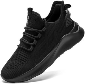 Mens Running Shoes Tennis Sneakers Walking Slip on Gym Workout Athletic Breathable Jogging Sport Casual Shoe