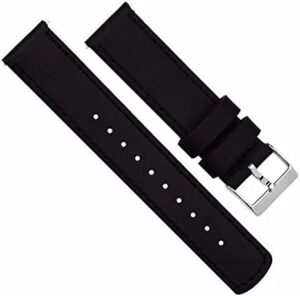 Barton Quick Release - Top Grain Leather Watch Band Strap - Choice of Width - 16mm, 18mm, 19mm, 20mm, 21mm 22mm, 23mm or 24mm - Image 3