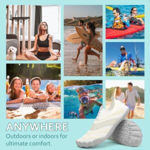 Water Shoes Womens Mens Quick-Dry Aqua Yoga Socks Barefoot Swim Pool Beach Shoes for Walking Hiking Diving Surf Ootdoor Water Sports - Image 6