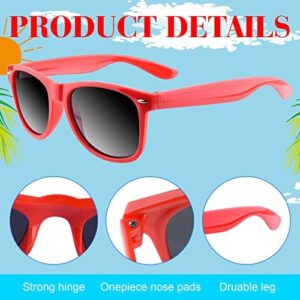 Morcheiong Neon Sunglasses Bulk Sunglasses Party Favors for Birthday Beach Pool Party, Multiple Quantity Options, 12 Colors - Image 5