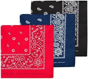 Levi’s All-Gender Multi-Purpose Bandana Gift Sets - Headband, Wrap, Protective Coverage