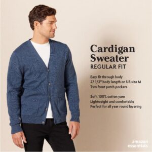 Amazon Essentials Men's Cotton Cardigan Sweater - Image 2