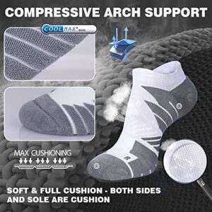 Hylaea No Show Running Athletic Anti-Blister Wicking Coolmax Socks, Seamless Anti-odor - Image 5