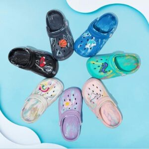 HOBIBEAR Boys Girls Classic Clogs Slip on Garden Shoes Cute Summer Sandals Water Shoes(Toddler/Little Kid) - Image 6