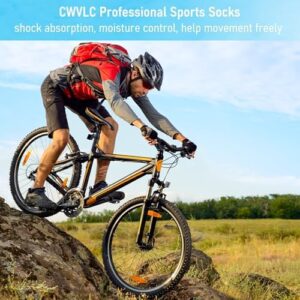 CWVLC Unisex Cushioned Compression Athletic Ankle Socks Multipack - Image 6