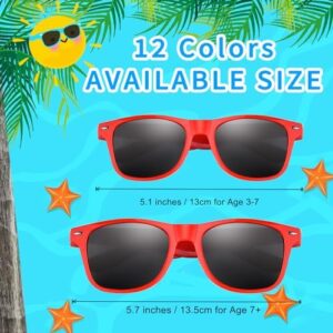 Morcheiong Neon Sunglasses Bulk Sunglasses Party Favors for Birthday Beach Pool Party, Multiple Quantity Options, 12 Colors - Image 3