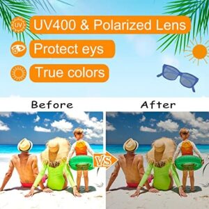 Morcheiong Neon Sunglasses Bulk Sunglasses Party Favors for Birthday Beach Pool Party, Multiple Quantity Options, 12 Colors - Image 4