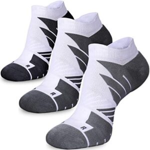 Hylaea No Show Running Athletic Anti-Blister Wicking Coolmax Socks, Seamless Anti-odor